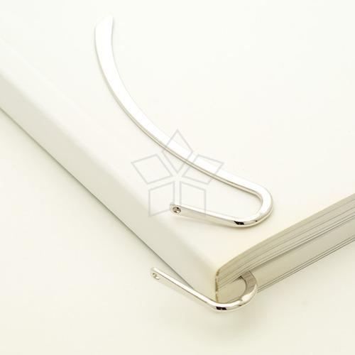 BM01-메탈 북마크 책갈피 83mm 백금도금(1개)