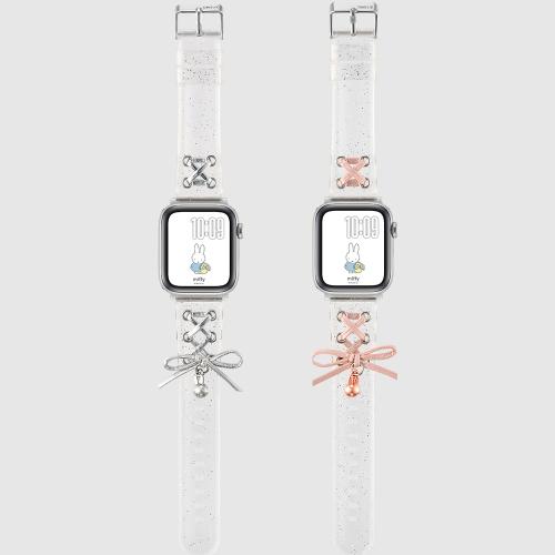 미피 X 콜라보 애플워치 스트랩 SE2 호환 밴드  -발레 미피