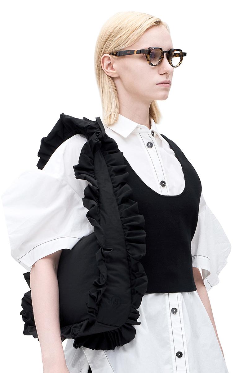 Fillette Frill Bag [Black]