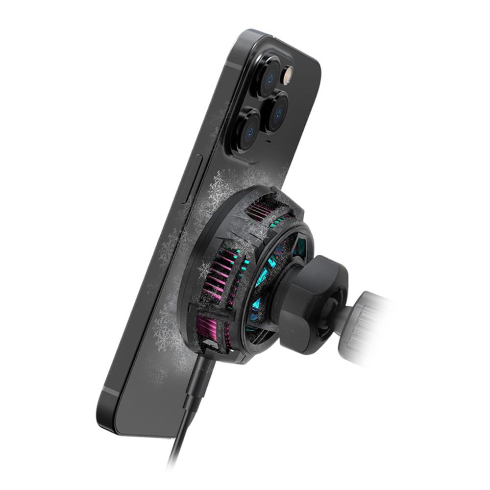 엔보우 차량용 냉각쿨링 맥세이프 고속 무선충전거치대 N그랩Z +고속충전시거잭+맥세이프링 증정