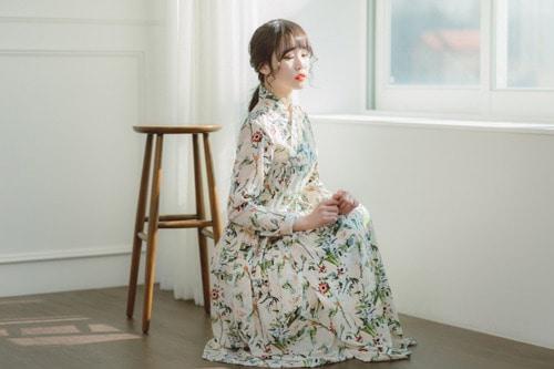 스윗플라워 철릭원피스