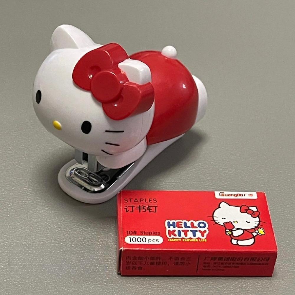 헬로키티 스테이플러 2color 고전키티 고전문구 호치케스 스템플러 산리오 문구