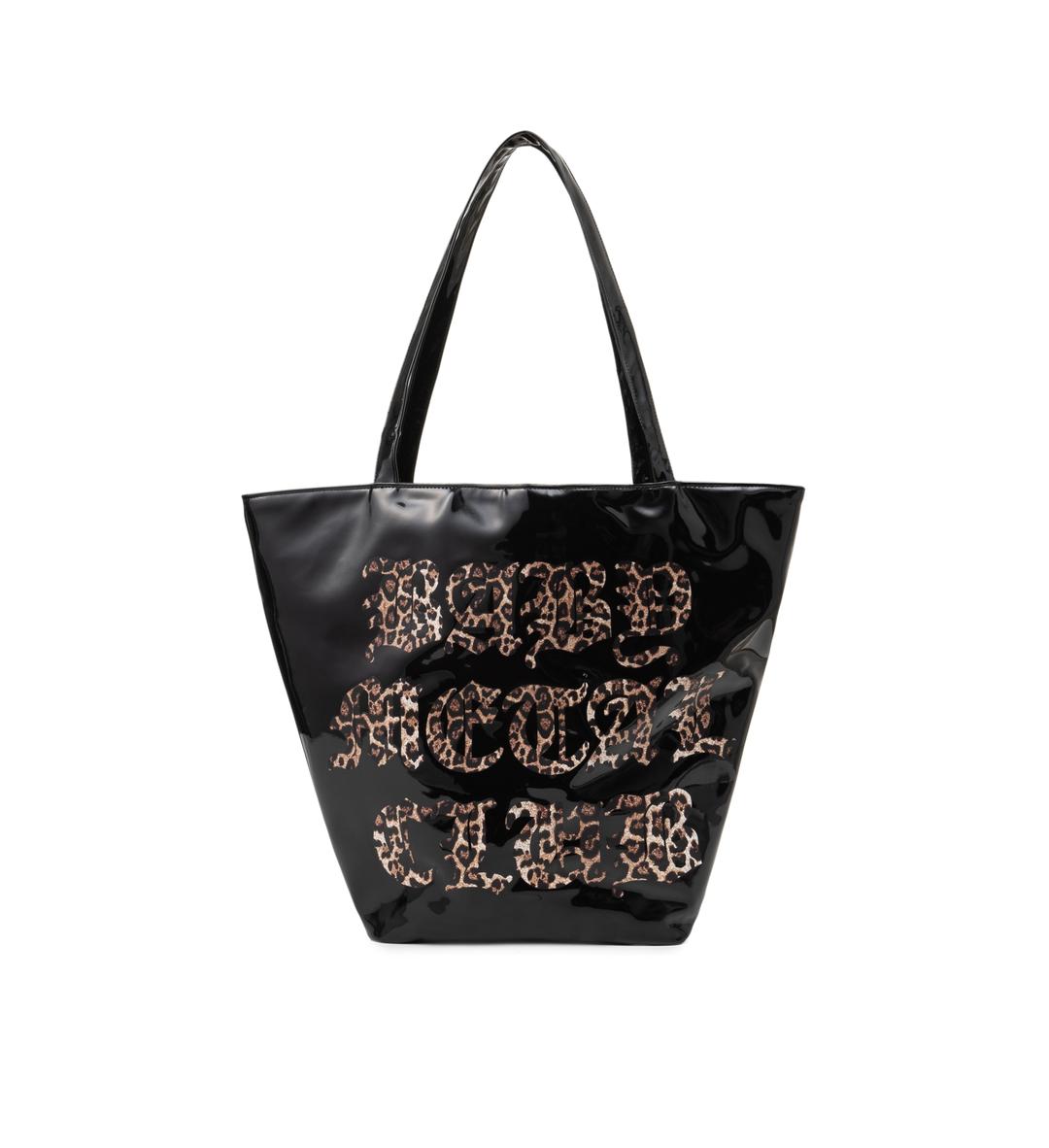 [Pre-order] Leopard logo enamel bag (2col)