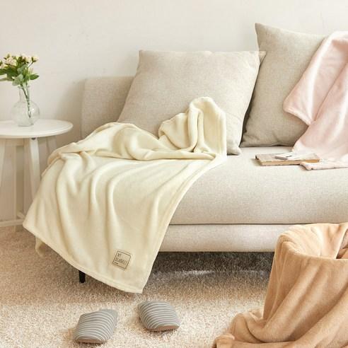 더자리 마이블랭킷 솔리드 극세사 담요 - 극세사이불 | 쿠팡