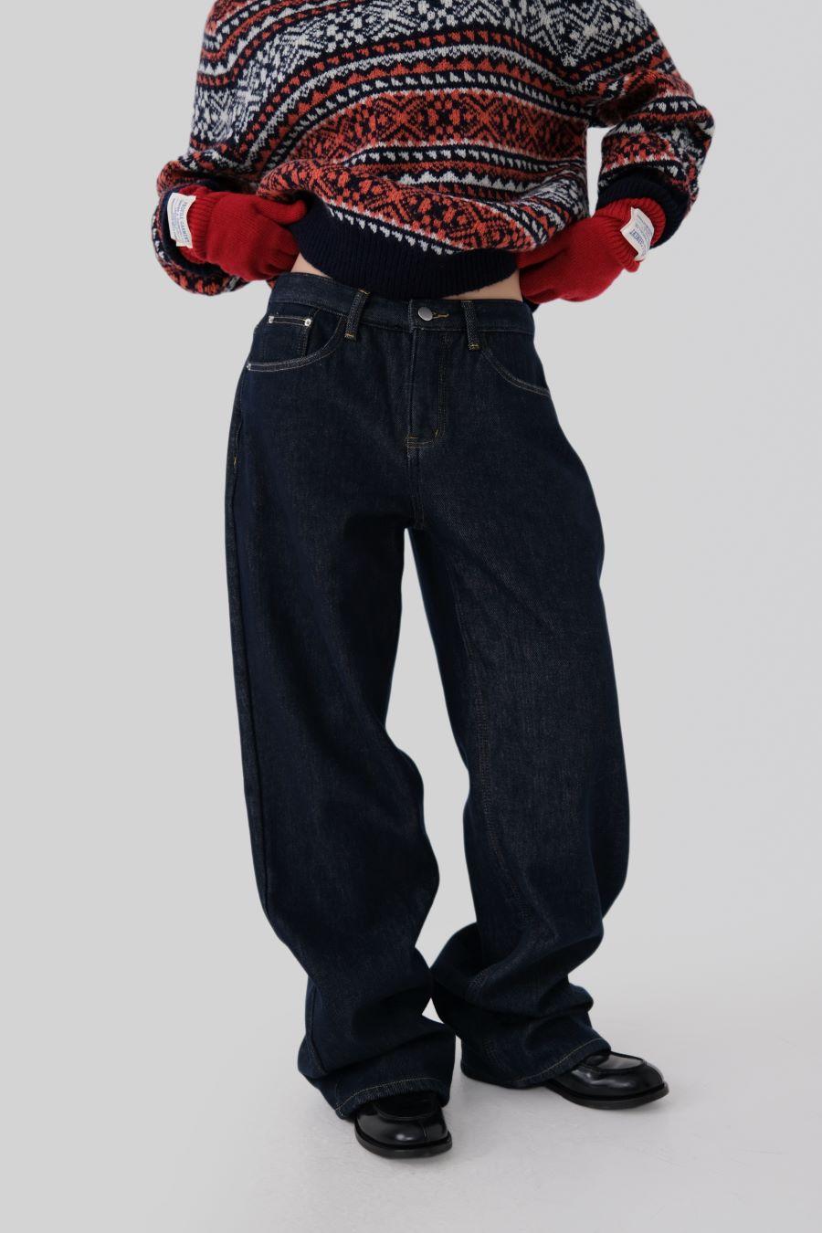 어텀 융기모생지데님