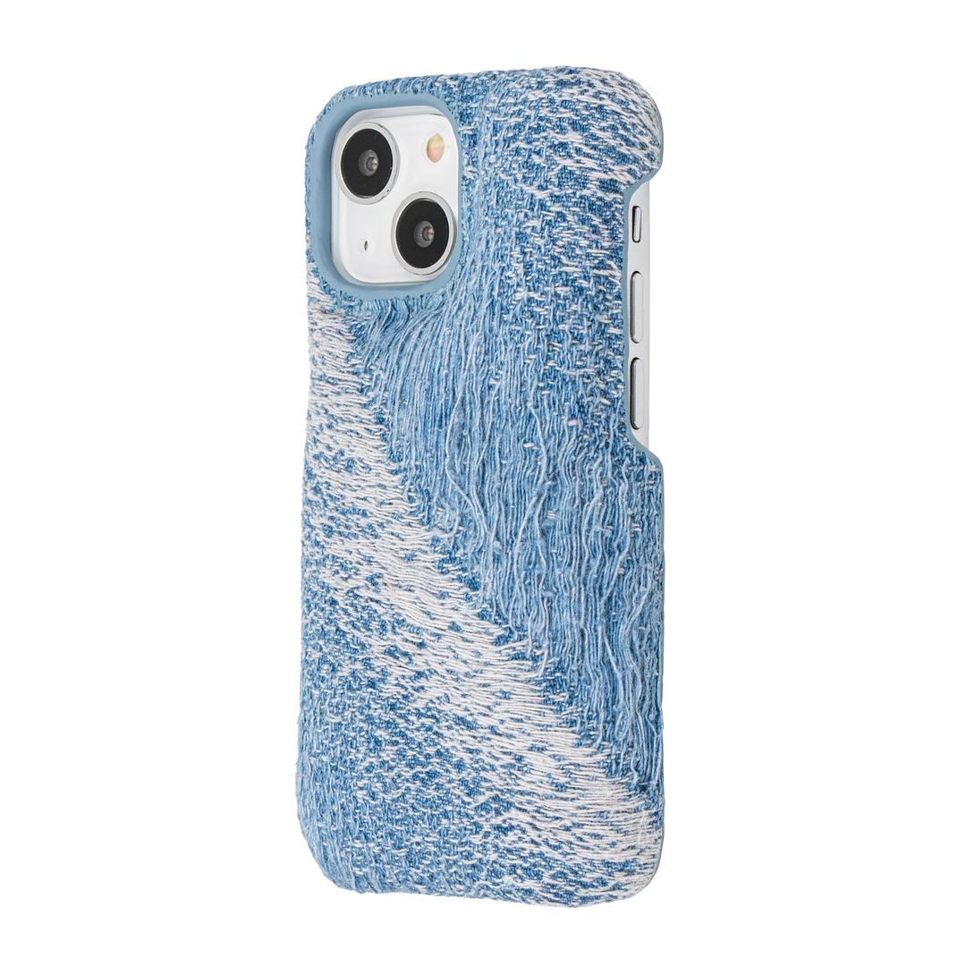 Ocean denim cushion case (surf, blue)