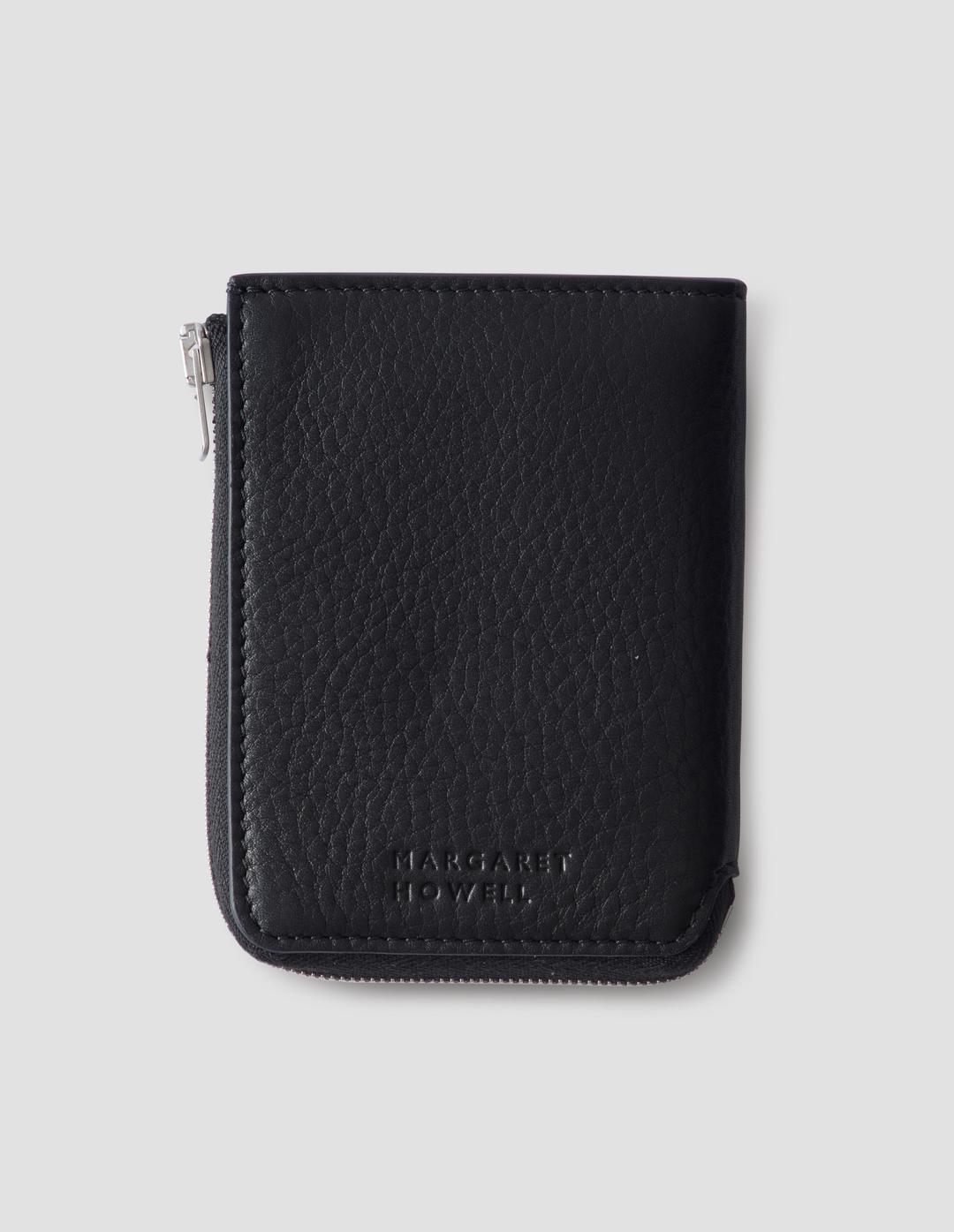 Black travel Pocket Wallet | Margaret Howell