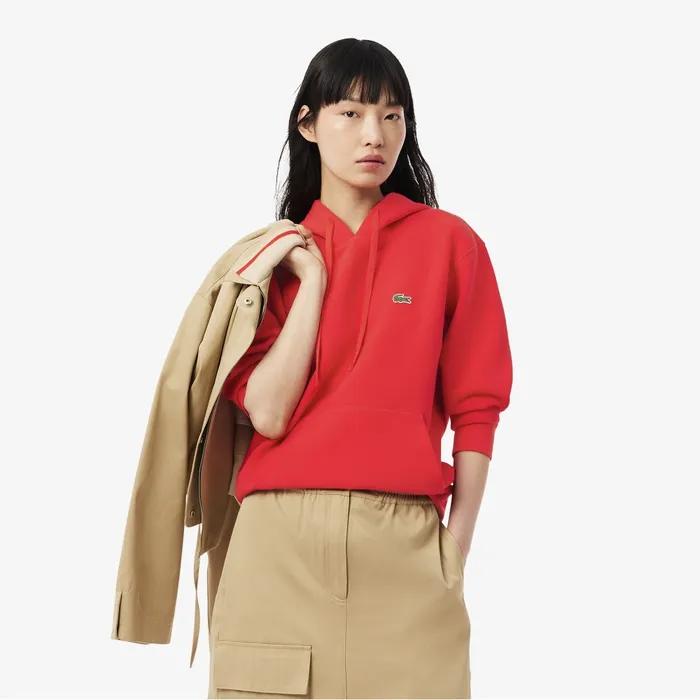 여성 더블페이스 피케 후드 스웨트셔츠 SF8346-55G ZBG