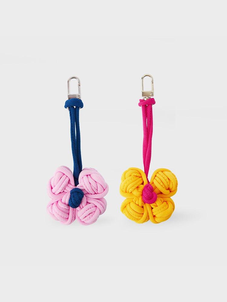 신이어마켙 양말목 네잎크로바 키링