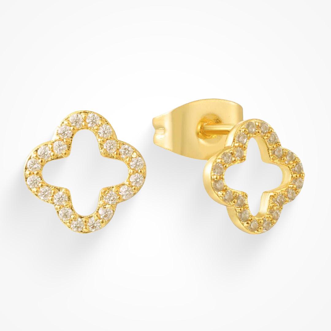 Lucky Charm Studs - Gold