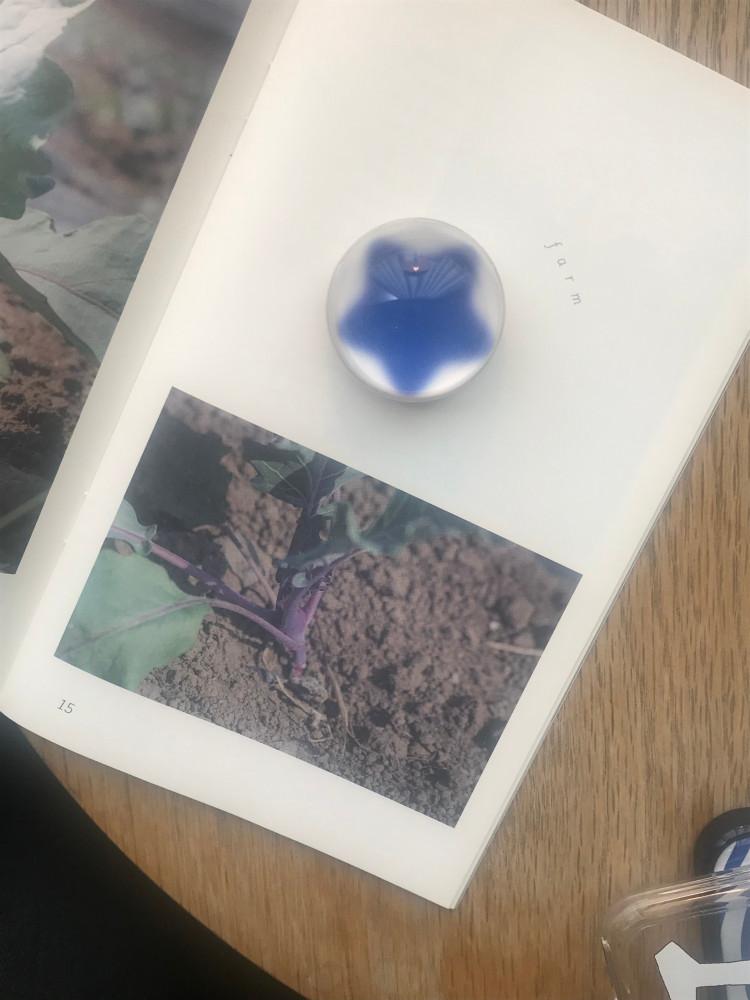 [i43] blur star tok (2 color) 스마트톡 반구톡