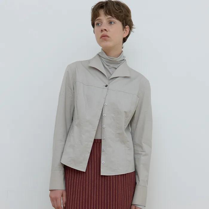 UNREAL COLLAR SHIRT_GREY