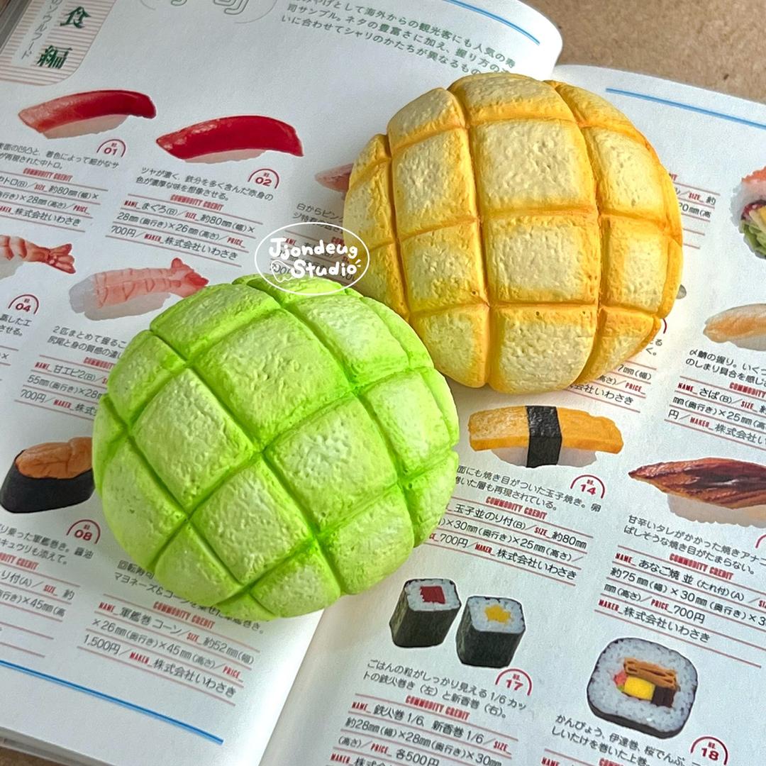 메론빵 문진🍈👩‍🍳