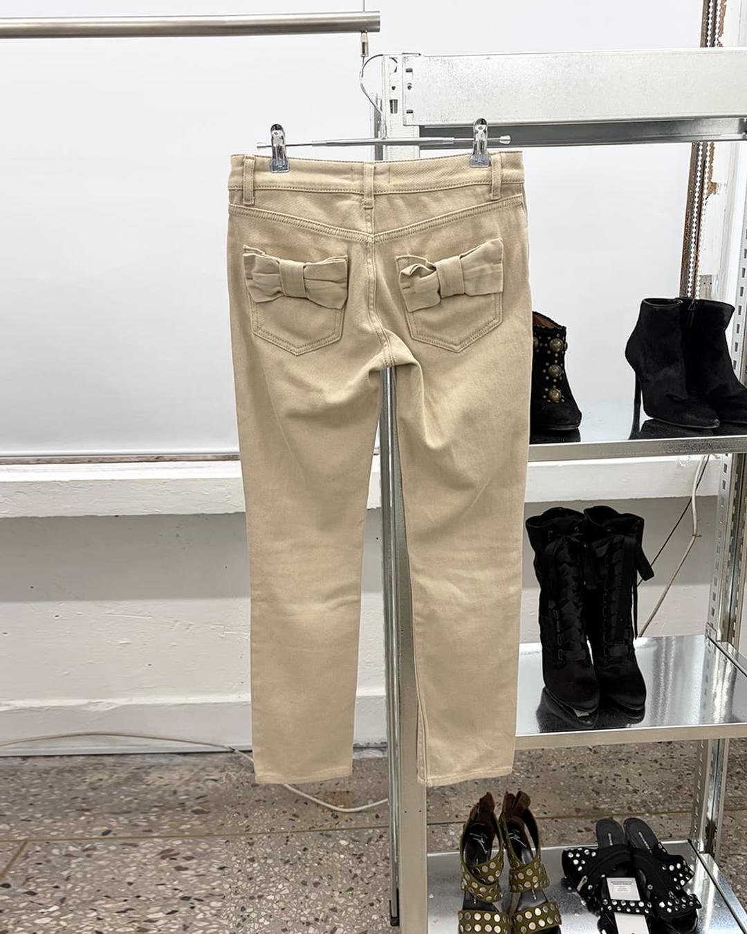 레드 발렌티노 2012S/S 보우 포켓 슬림 팬츠 | 후루츠패밀리