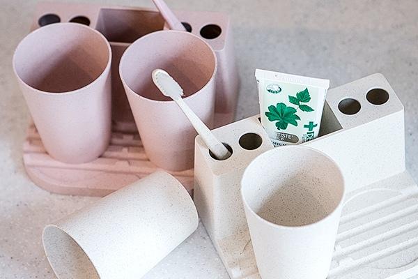 칫솔꽂이 양치컵세트