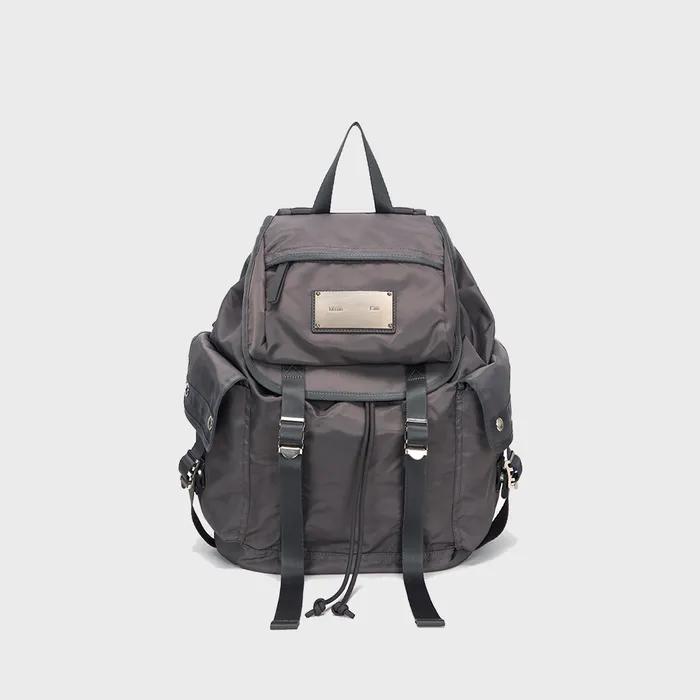 MATIN POCKET UTILITY LARGE BACK PACK IN CHARCOAL