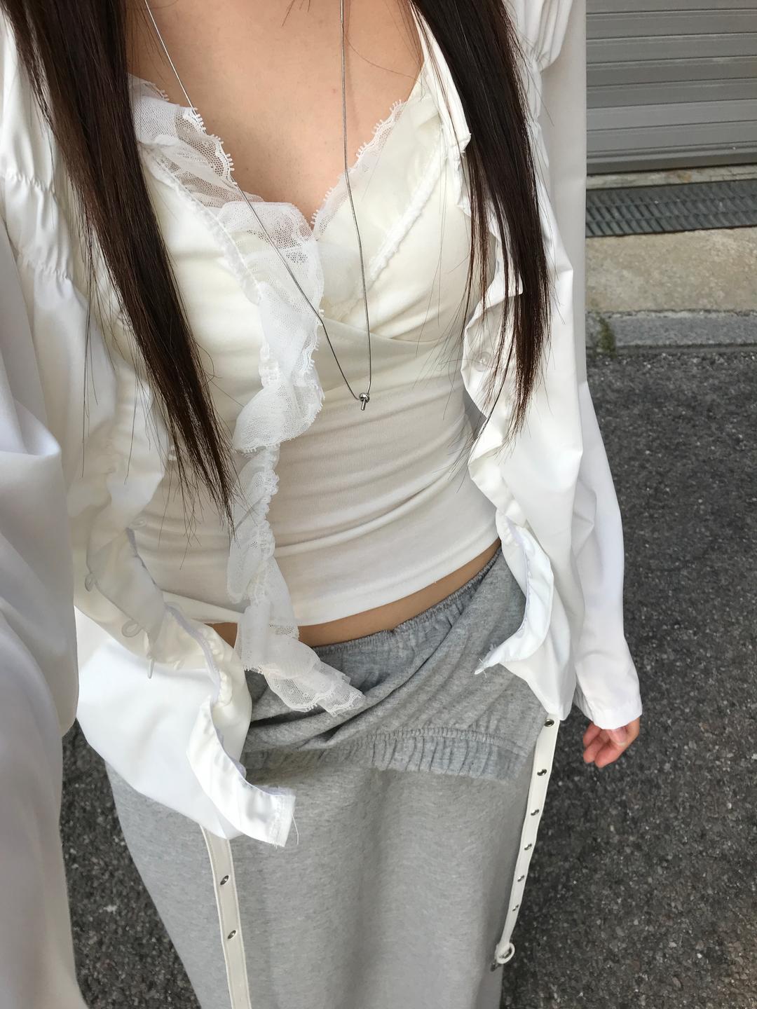 falling lace top