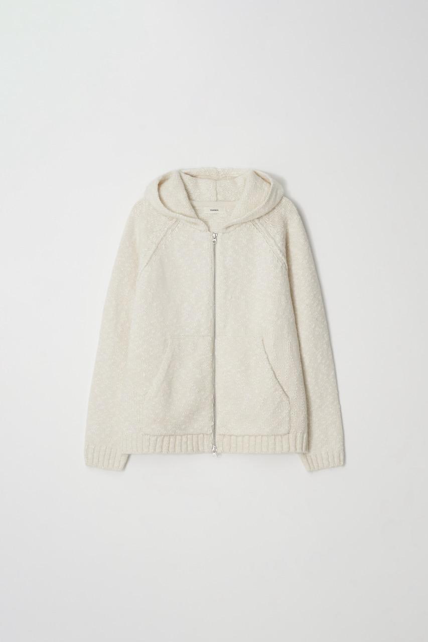 snowy hoodie jumper (ivory)