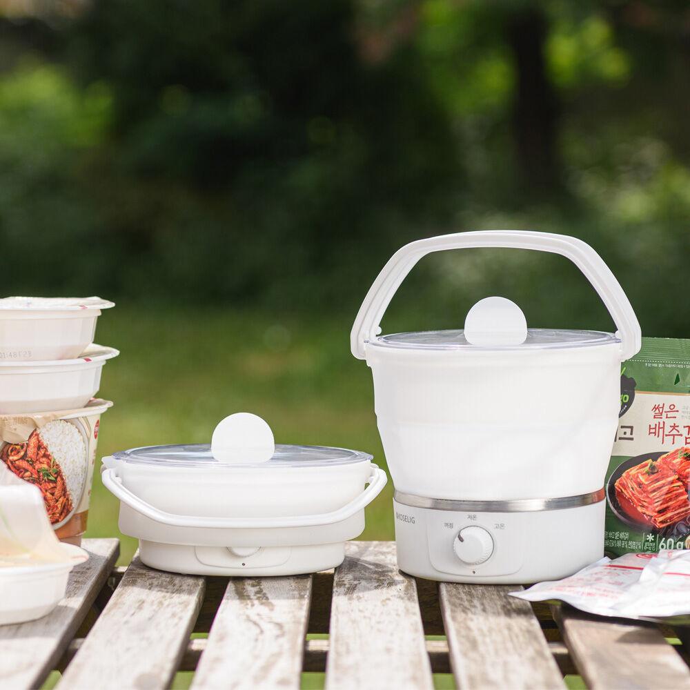 코슬리 여행용 냄비 전기포트 크럼플팟 SN-3616W