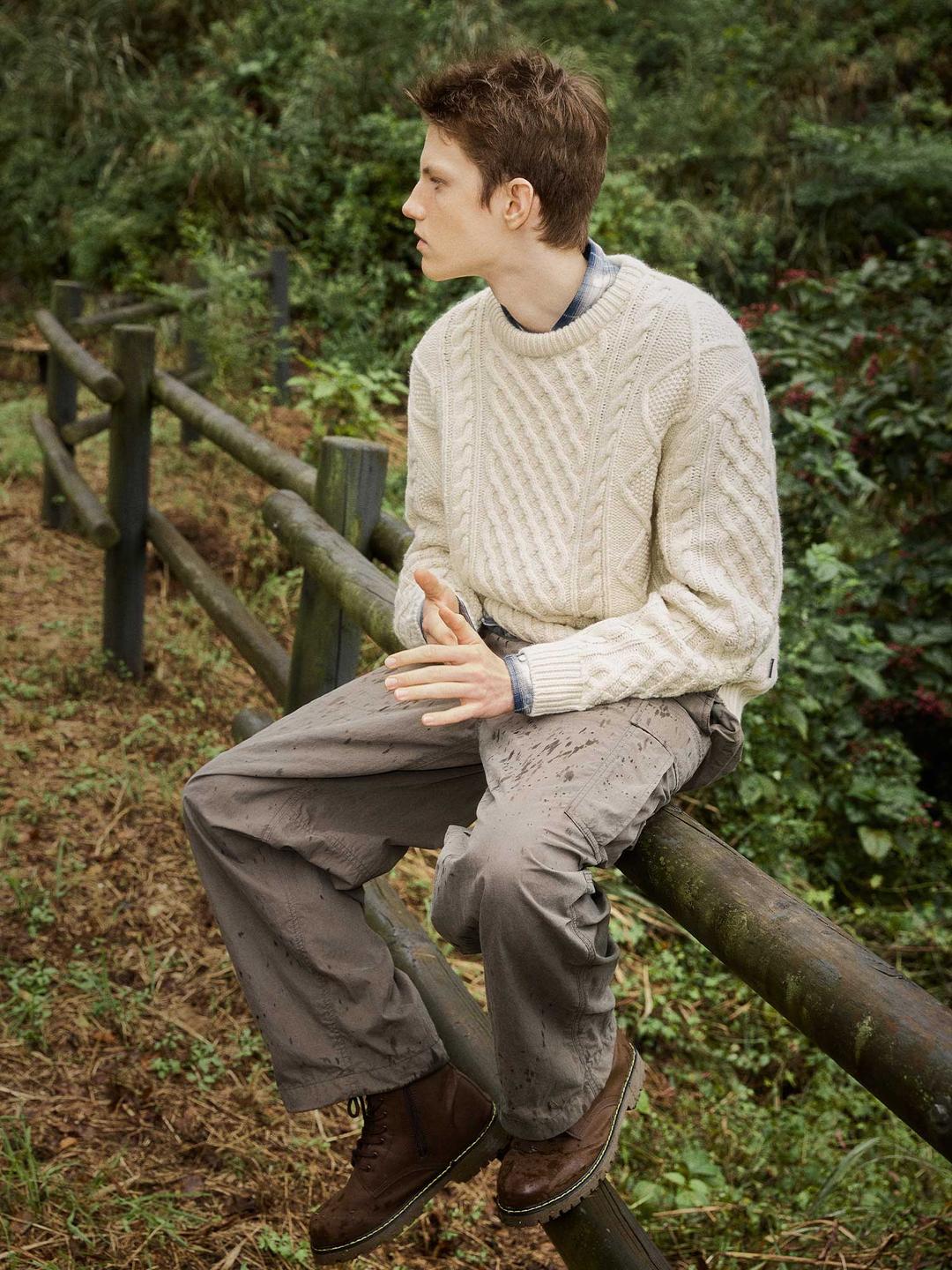 Wide Cargo Pocket Pants (U)