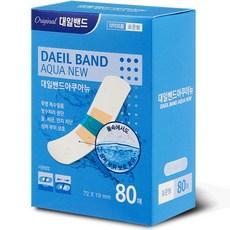 대일밴드 아쿠아 방수밴드 일반형 80p, 표준, 1개