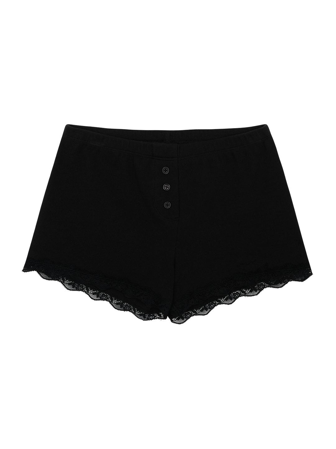 루 보이쇼츠 (Black)