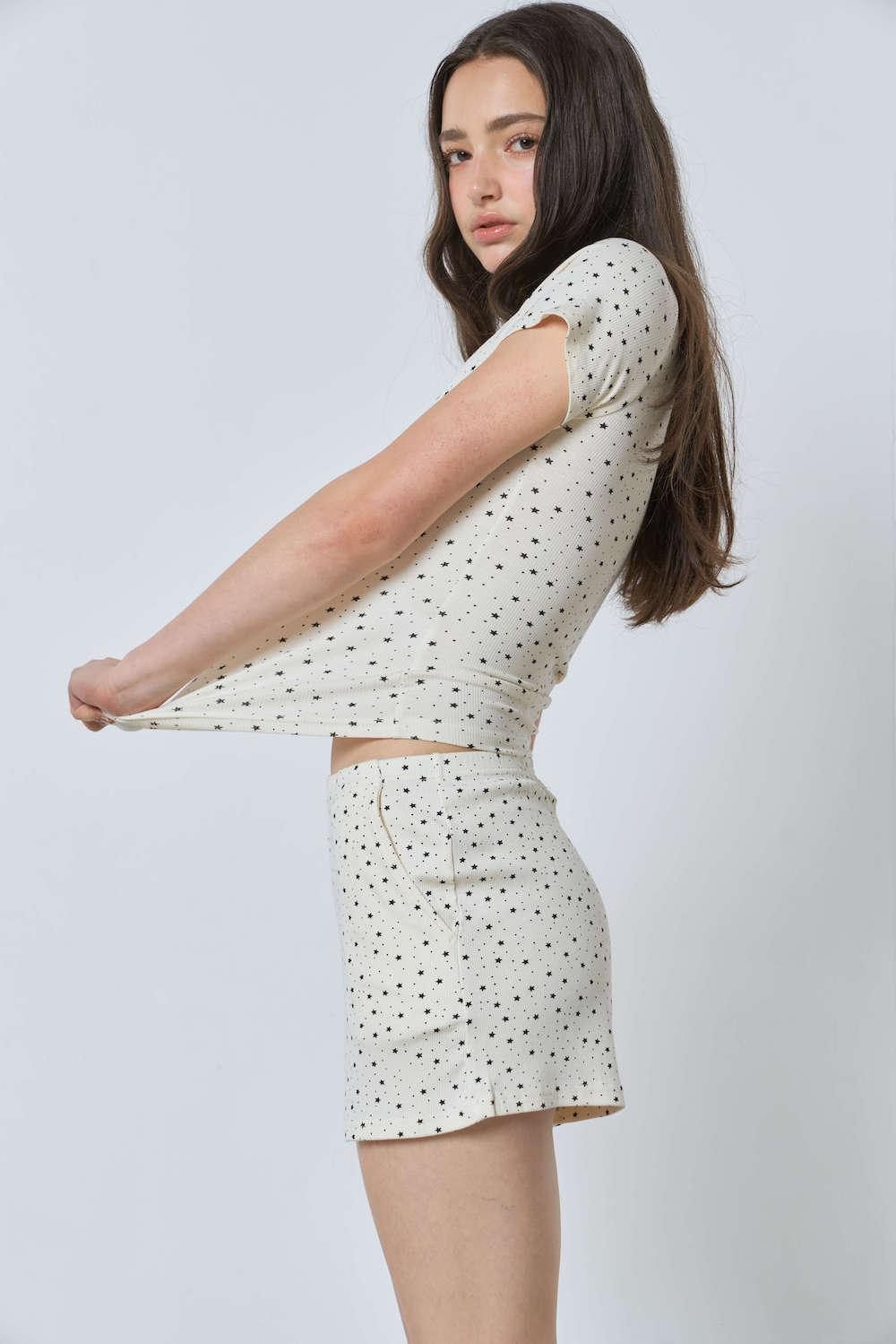 Moonset short-sleeve set