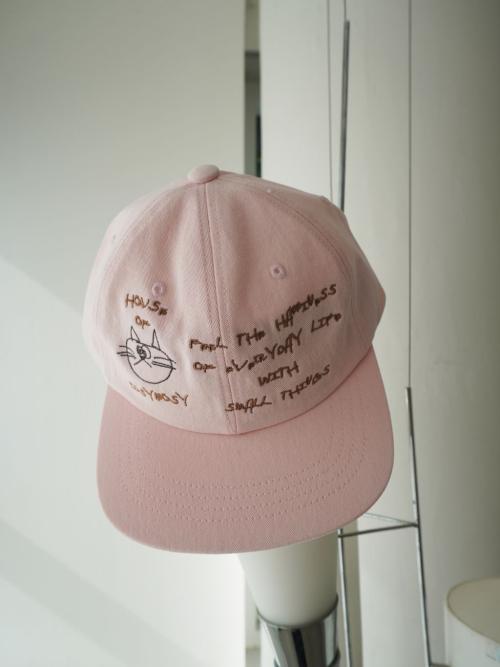 하우스 오브 코지모지 캡 모자 - Baby Pink
