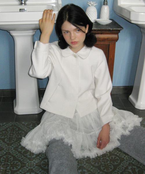 Tute Skirt (Cream)
