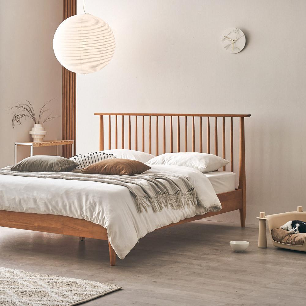 [희망일/BEST스토어7] 핀란디아 마틴 원목 SS Q침대