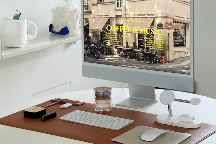 논슬립 가죽 데스크매트 JUEE0133 / 장패드 데스크패드 13colors