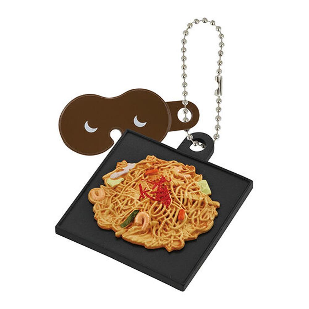 도톤보리 오코노미야끼 미니어쳐 참 피규어 가챠 키홀더 믹스