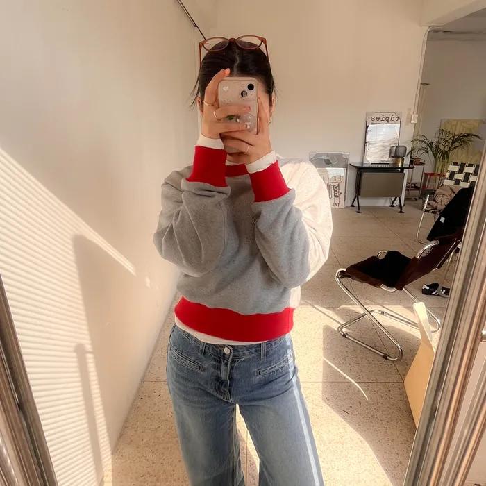 Climbing Lucy Semi Crop Sweatshirts_3Colors