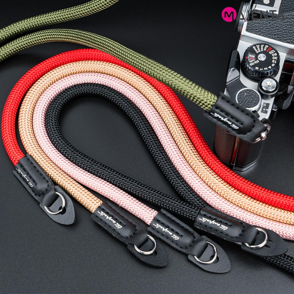 마젠타 시그니처 카메라 넥 스트랩 DSLR  미러리스 필름 카메라