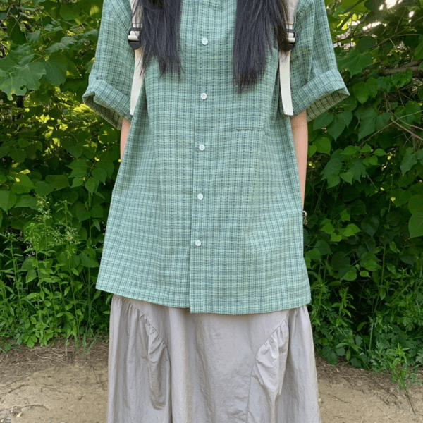 스콘 셔링 스커트 2color