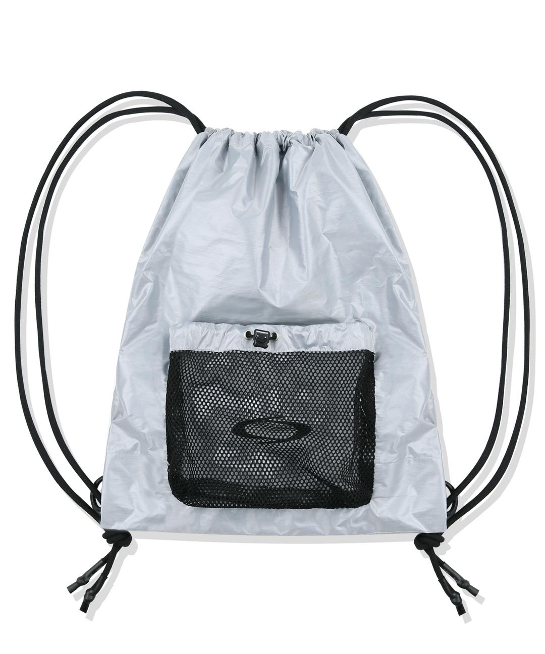NOI990 drawstring bag (light gray)