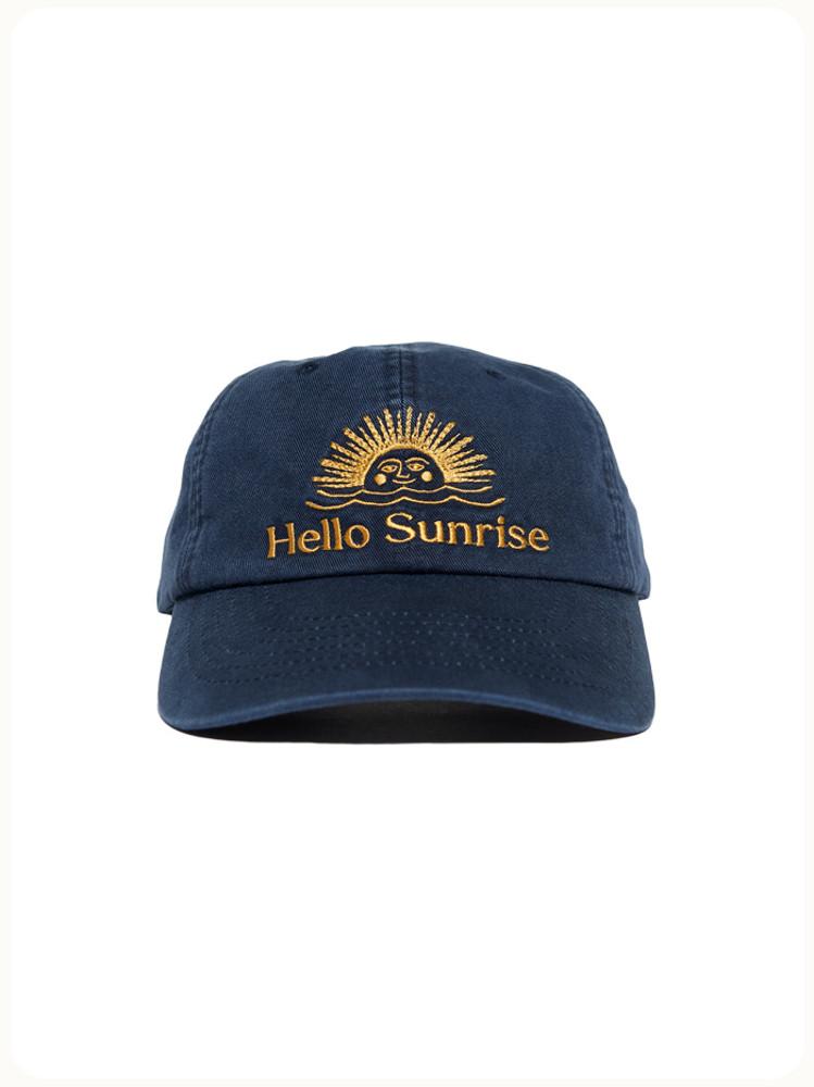 [헬로선라이즈] Washed OG Logo Ball Cap (Navy) 워시드 OG 로고 볼캡