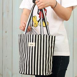 스트라이프 패턴 목욕가방 물빠지는 비치백 수영가방 (S8501246)