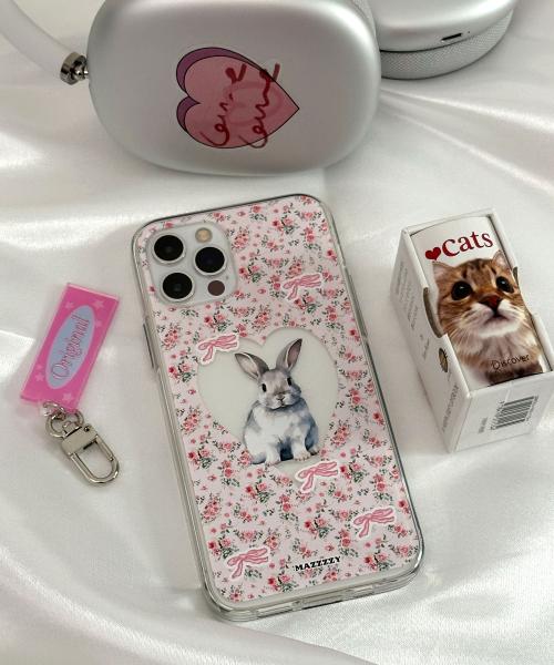 Vintage bunny pattern (맥세이프/젤하드)