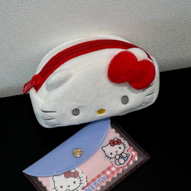 키티 줌인 미러 파우치