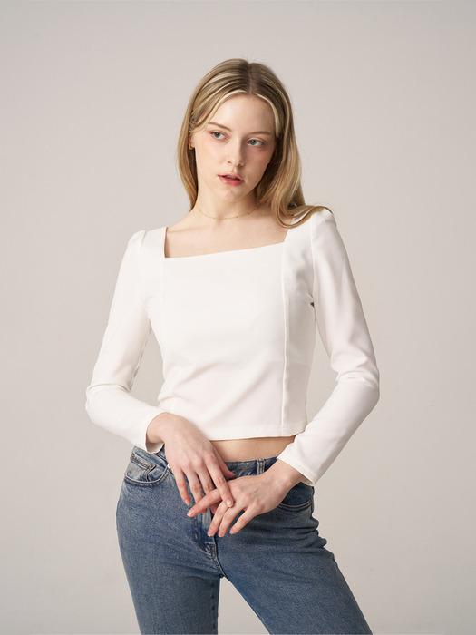 [Petit Size] Celine Princess Blouse_Off White