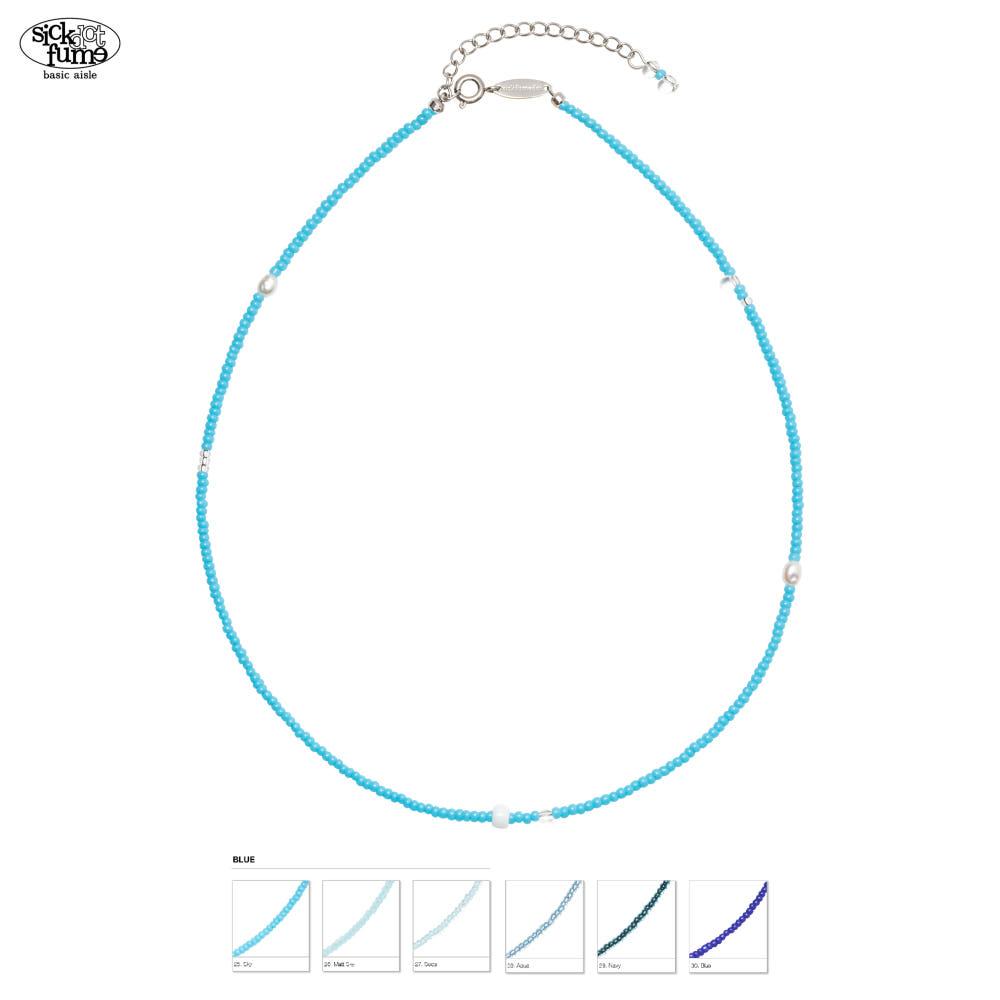 [식품닷] Slurpee Necklace - Blue