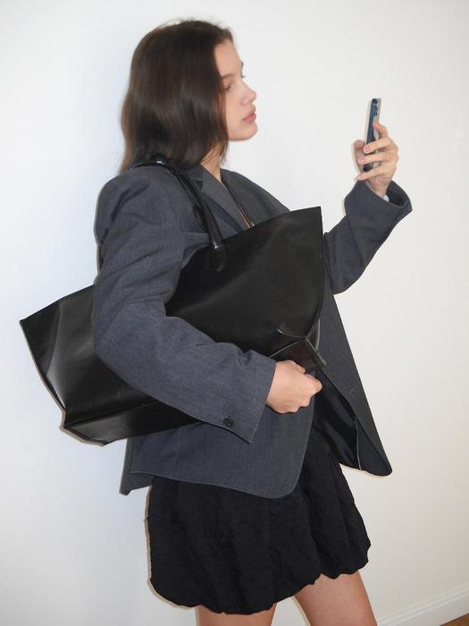 [리퍼브]Roe shoulder bag - Black