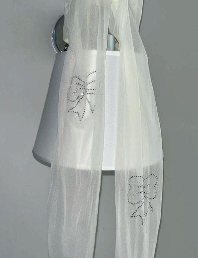 リボン ラインストーン ストッキング