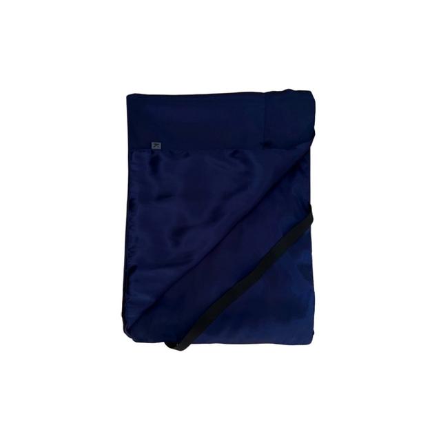 Deep Navy Satin 매트리스 패드