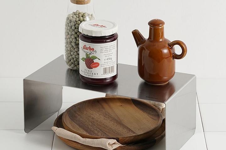 사각 스텐 큐브 선반 30 x 12cm