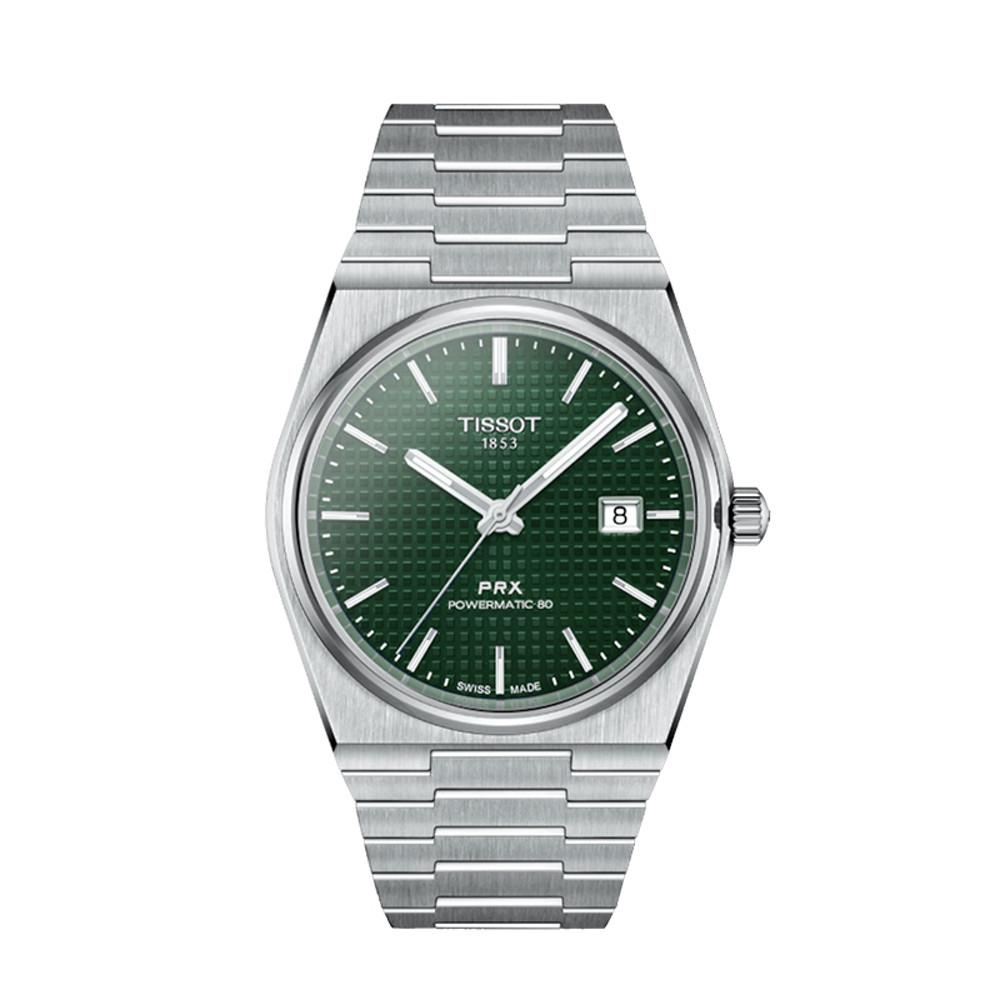 [공식]티쏘 PRX 파워매틱 80 T137.407.11.091.00 그린