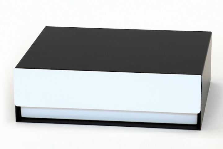 큐데스크 서랍형 메탈 모니터받침대