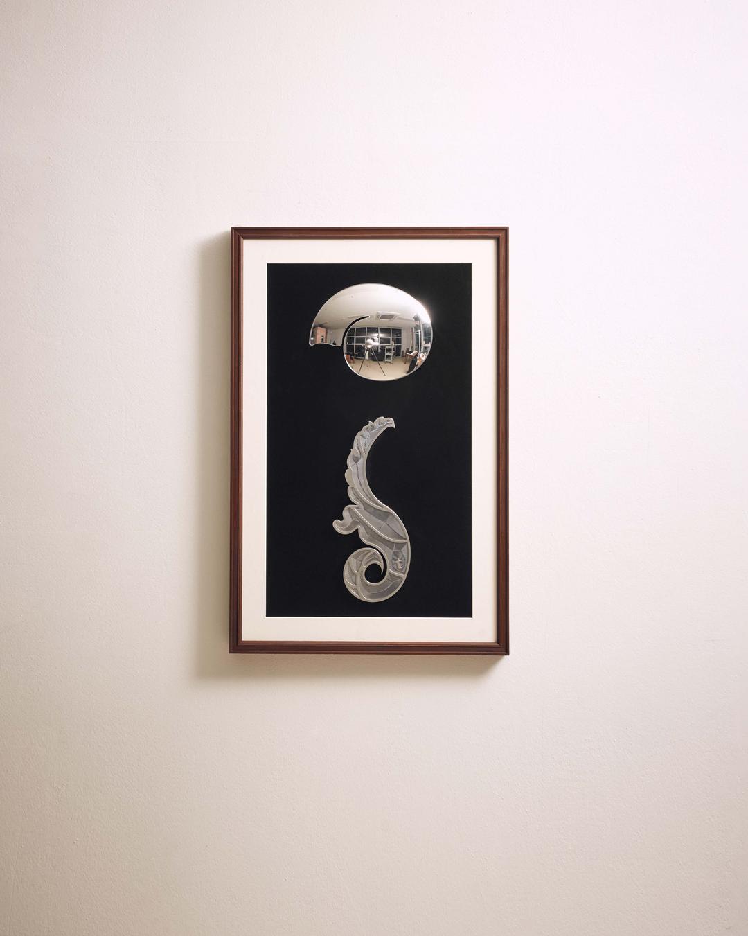bird mirror REGULAR (walnut)