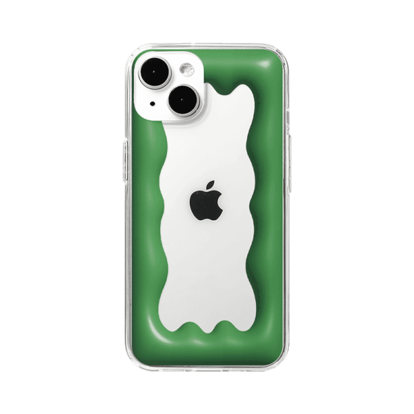 [워터진]웨이브프레임 그린 아이폰